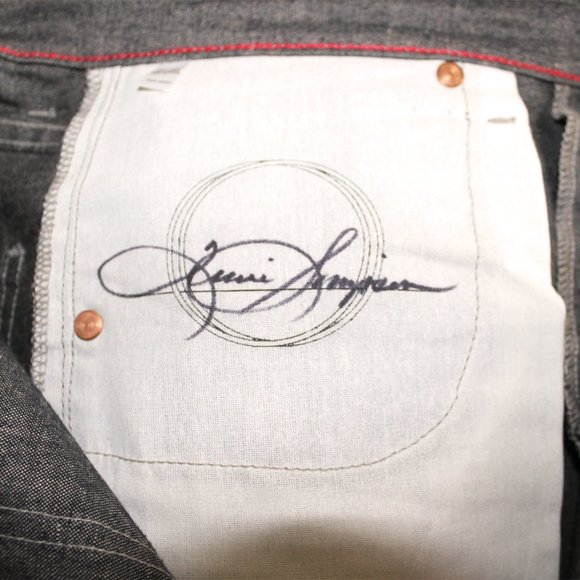 Raleigh Denim Men's Jones Straight Gray Jeans - Picture 6 of 6